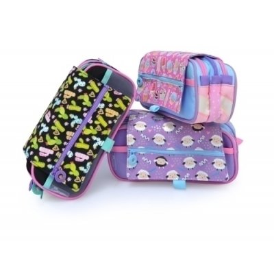 PORTATODO OFFICE BOX TRIPLE GRILS BLUSH