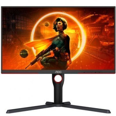 Monitor Gaming AOC Q27G3XMN/BK 27/ QHD/ 1ms/ 180Hz/ VA/ Regulable en altura/ Negro