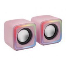 Altavoces Mars Gaming Dsp 8w 2.0 Usb Rgb Rosa