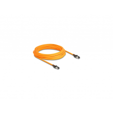 DeLOCK Cable de red RJ45 con función de buscador de puerto USB Type-C Self Tracing Cat.6A S/FTP 10 m naranja