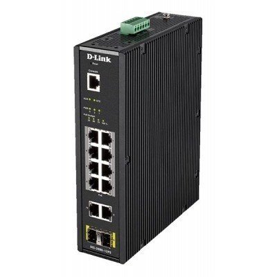 12 PORT INDUS SMART MNGD SWITCH POE