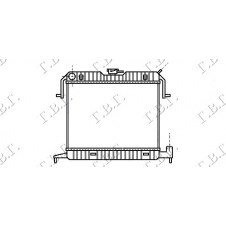 RADIATOR 1,8-2,0cc -A/C (40x50)