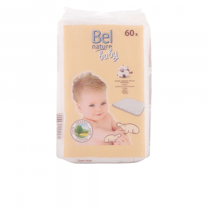 NATURE ECOCERT maxi discos bebé algodón 100% orgánico 60 pz