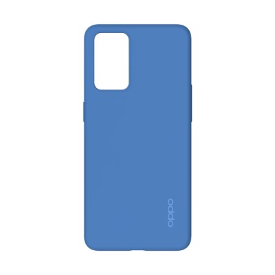 Oppo Funda Silicona Azul para Reno 6