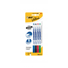 Velleda 3086120027247 rotulador Negro, Azul, Verde, Rojo 4 pieza(s)