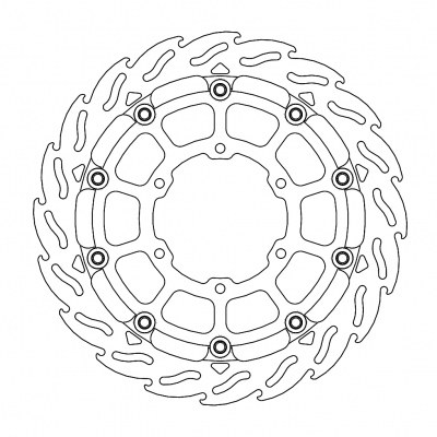 Disco de freno Flame Series MOTO-MASTER 112288