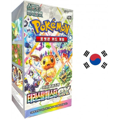 Pokemon tcg terastal festival ex sobres de refuerzo coreano