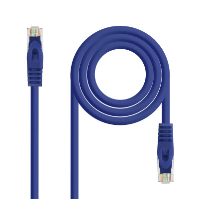 Nanocable - CABLE RED LATIGUI LSZH CAT.6A UTP AWG24 AZUL 2M