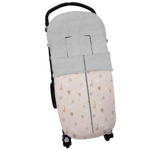 2024 Saco Silla Sabana Dydados London Estampado Pelo Gris