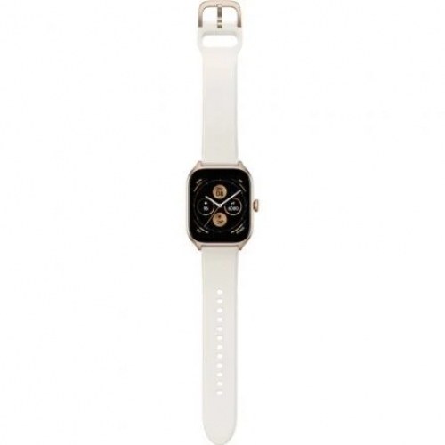 Amazfit GTS 4 Reloj Smartwatch - Pantalla Amoled 1.75 - Caja de Aluminio - Bluetooth 5.0 - Resistencia al Agua 5 ATM - Carga Magnetica - Color Blanco