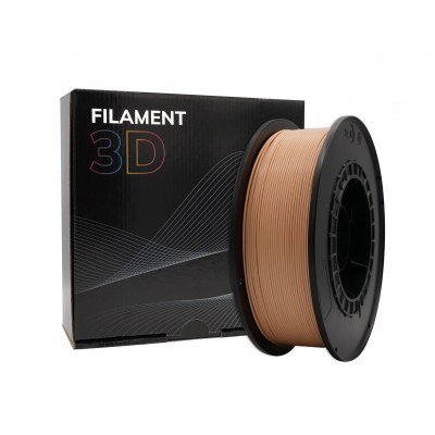 Filamento 3D PLA - Diametro 1.75mm - Bobina 1kg - Color Melocoton Claro