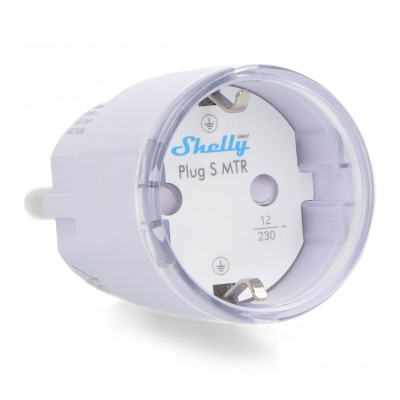 Shelly Plug S MTR Gen3 (White)