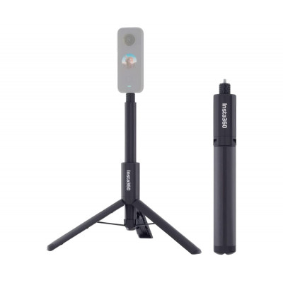 INSTA360 2 IN 1 INVISIBLE SELFIE STICK + TRIPODE NEGRO / PALO SELFIE Y TRÍPODE