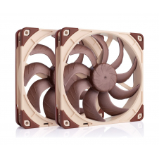 Noctua NF-A14X25 G2 PWM SX2-PP sistema de refrigeración para ordenador Carcasa del ordenador Ventilador 14 cm Beige 2 pieza(s)