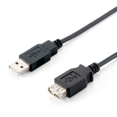Cable equip alargo usb 2.0 tipo a macho - hembra 3m