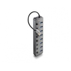 Hub NGS USB-A 2.0 a 8xUSB-A 3.0 Gris (IHUB8)