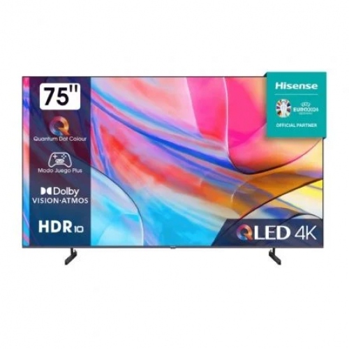 Televisor Hisense QLED TV 75A7KQ 75/ Ultra HD 4K/ Smart TV/ WiFi