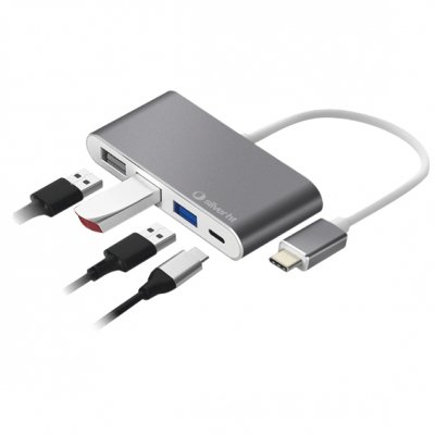 Hub Logan USB-C 4 en 1