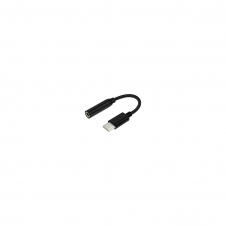 ADAPTADOR AISENS USB-C MACHO A JACK 3.5 HEMBRA 15CM NEGRO A109-0348