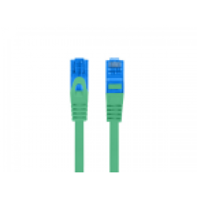 CABLE RED LANBERG CAT.6A S/FTP LSZH CCA 5M VERDE FLUKE PASSED