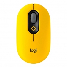 MOUSE LOGITECH POP MULTIDISPOSITIVO. BT 10 MTS. AMARILLO BLAST