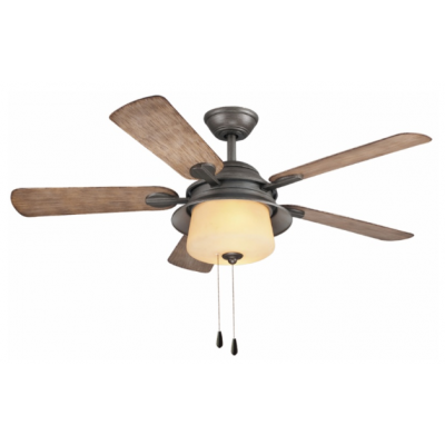 VENTILADOR TECHO FM VT-130 VINTAGE 132CM LUZ