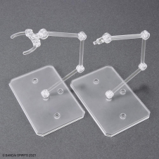Base para maqueta bandai hobby action base 6 clear