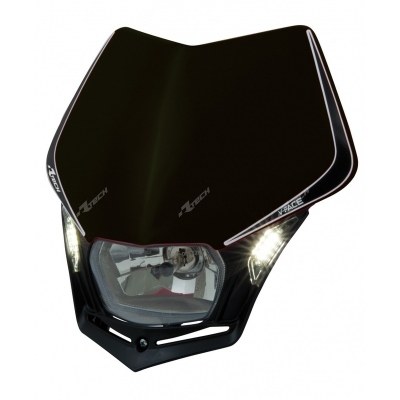 RACETECH V-Face Headlight Led Black R-MASKNR00009