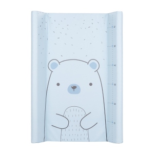 Cambiador duro de PVC 80x50cm Bear with me Azul