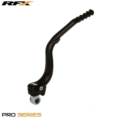 Palanca de arranque RFX PRFX serie Pro Series (anodizado duro - negro) - Suzuki RMZ450 FXKS3020099H3