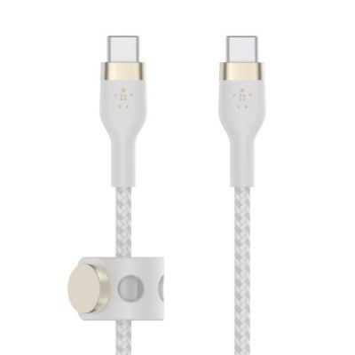 USB-C USB-C 2.0_BRAID SILIC 2M WH