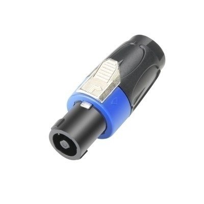 Conector SPEAKON Macho 4Pin AZUL
