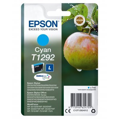 Cartucho de Tinta Original Epson T1292/ Cian
