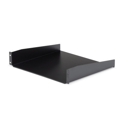 StarTech.com Estante 2U Bandeja Estándar para Armario Rack Universal de Servidores de 19 Pulgadas - de Acero de Servicio Pesado - Capacidad de Carga de 20kg - 16 de Profundidad - Negro