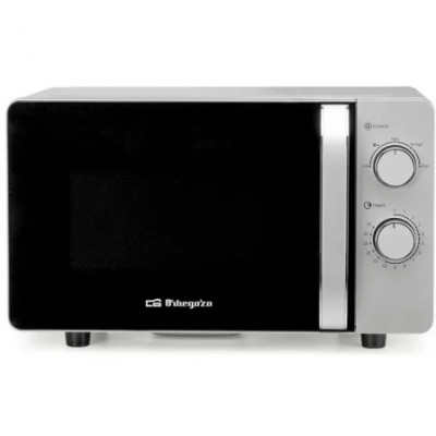 Microondas Orbegozo MI 2062 CE/ 700W/ Capacidad 20L/ Gris
