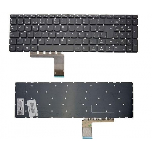 Teclado para portátil Lenovo IdeaPad 110-15ibr / 110-15acl / 110-15ast / negro sin marco