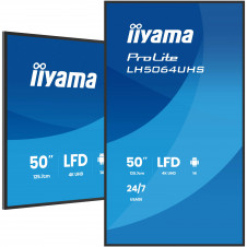 iiyama LH5064UHS-B1AG pantalla de señalización Pantalla plana para señalización digital 127 cm (50