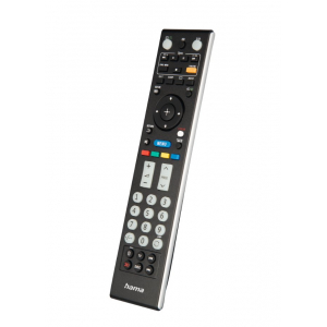 Mando a distancia universal Hama para televisores Sony, IR, programable, botones autoiluminados, ref. 00221062, negro