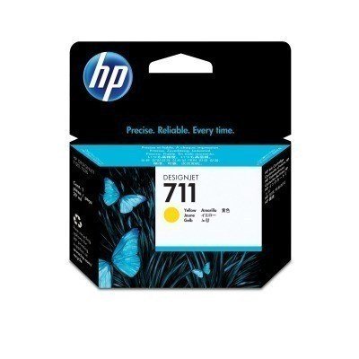 HP Cartucho 711 Amarillo DesignJet T120
