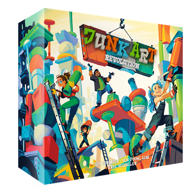 Juego de mesa junk art revolution