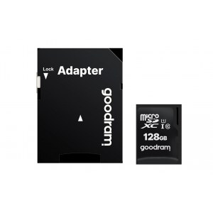 Tarjeta de memoria GOODRAM microSD 128GB ADAPTADOR