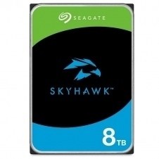 Disco duro interno hdd seagate skyhawk st8000vx010 8tb 3.5pulgadas - 256mb - sata