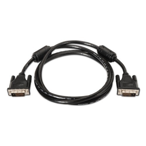 Aisens Cable Dvi Dual Link 24+1 Con Ferrita M-M Negro 1,8M