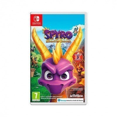 JUEGO NINTENDO SWITCH SPYRO REIGNITED TRILOGY