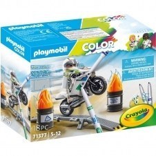 Playmobil color moto