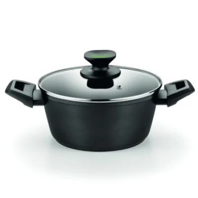 Cacerola Alta Monix Green M480320/ Ø20cm/ Aluminio forjado/ Apta para Inducción