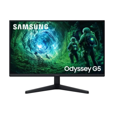 Samsung Odyssey G5 G53F Monitor 27 LED IPS QHD 200Hz FreeSync HDR10 - Respuesta 1ms - HDMI, DisplayPort - VESA 75x75mm - Color Negro