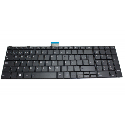 Teclado compatible para portátil TOSHIBA Satellite c50 / c50d / c55d / c50-a / c50d-a / negro