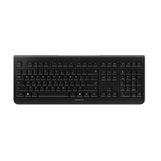 CHERRY KW 3000 teclado Universal RF inalámbrico QWERTY Internacional de EE.UU. Negro