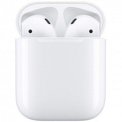 Auriculares apple airpods 2ª generacion+ estuche de carga